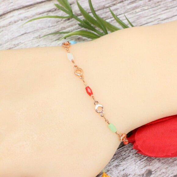 Trendy Bracelet for Girls & Women – Cute, Adjustable & Gift-Ready | MLCRC1941 - Picture 1 of 10